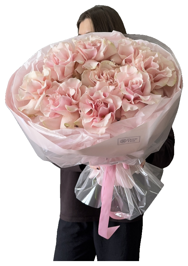 Букет из французских роз Pink